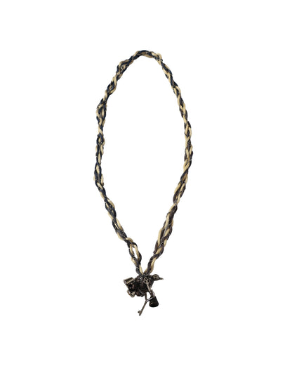 Grace – Twisted Touch Necklace in Quiet Light