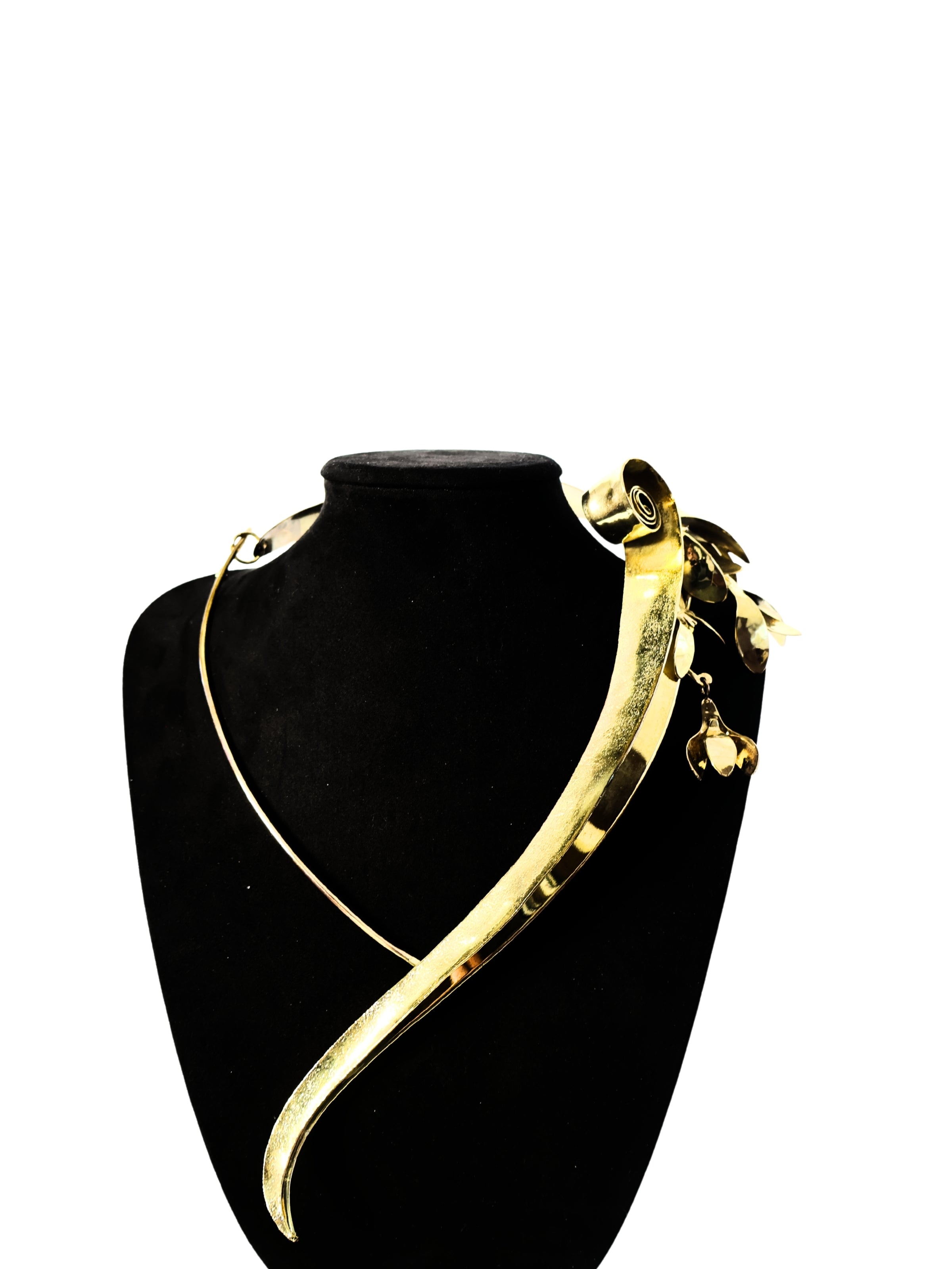 Trace's Curve – Rice-Shaped Necklace
