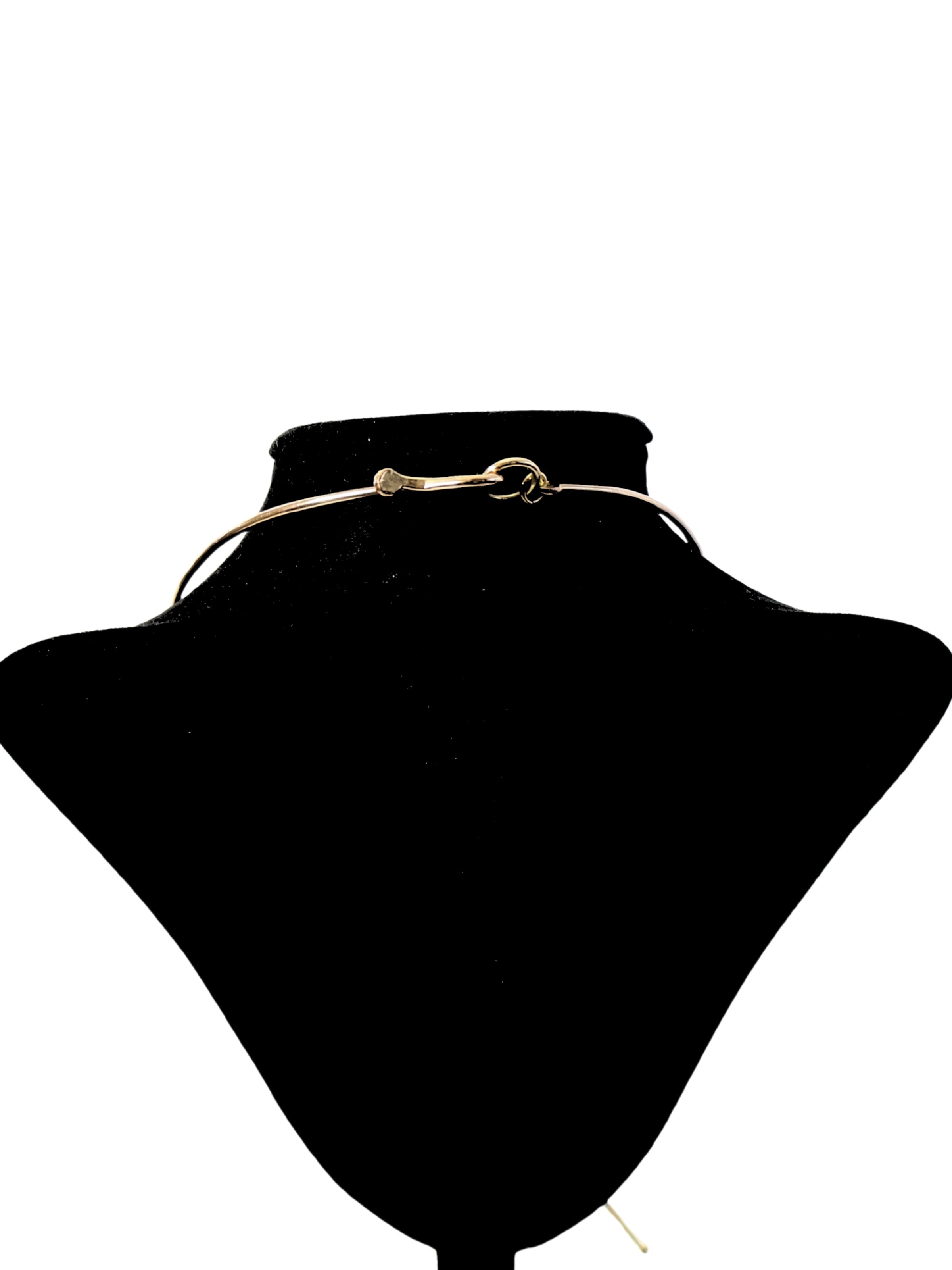 Light Star – Pearl Detailed Brass Necklace