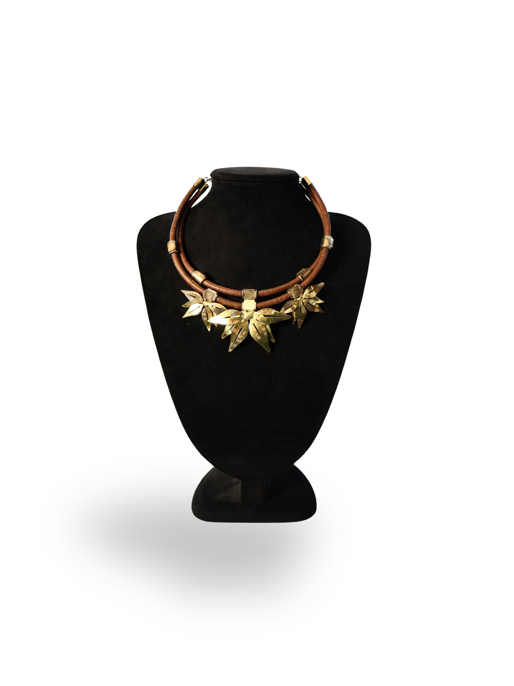 Earth – Leather Short Necklace