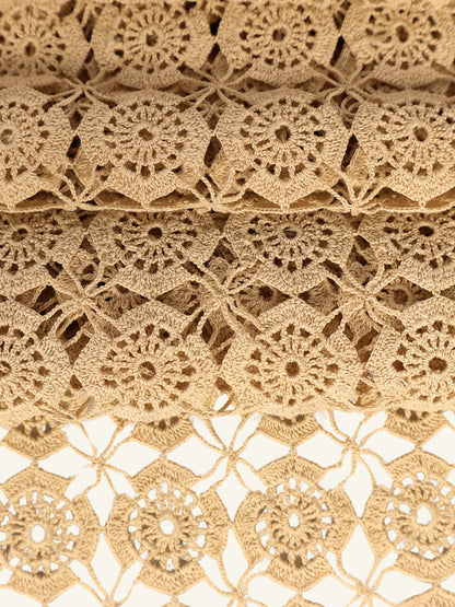 Su Motifi – 1971 El Örgüsü Dantelden Uyarlanan Dekoratif Örtü