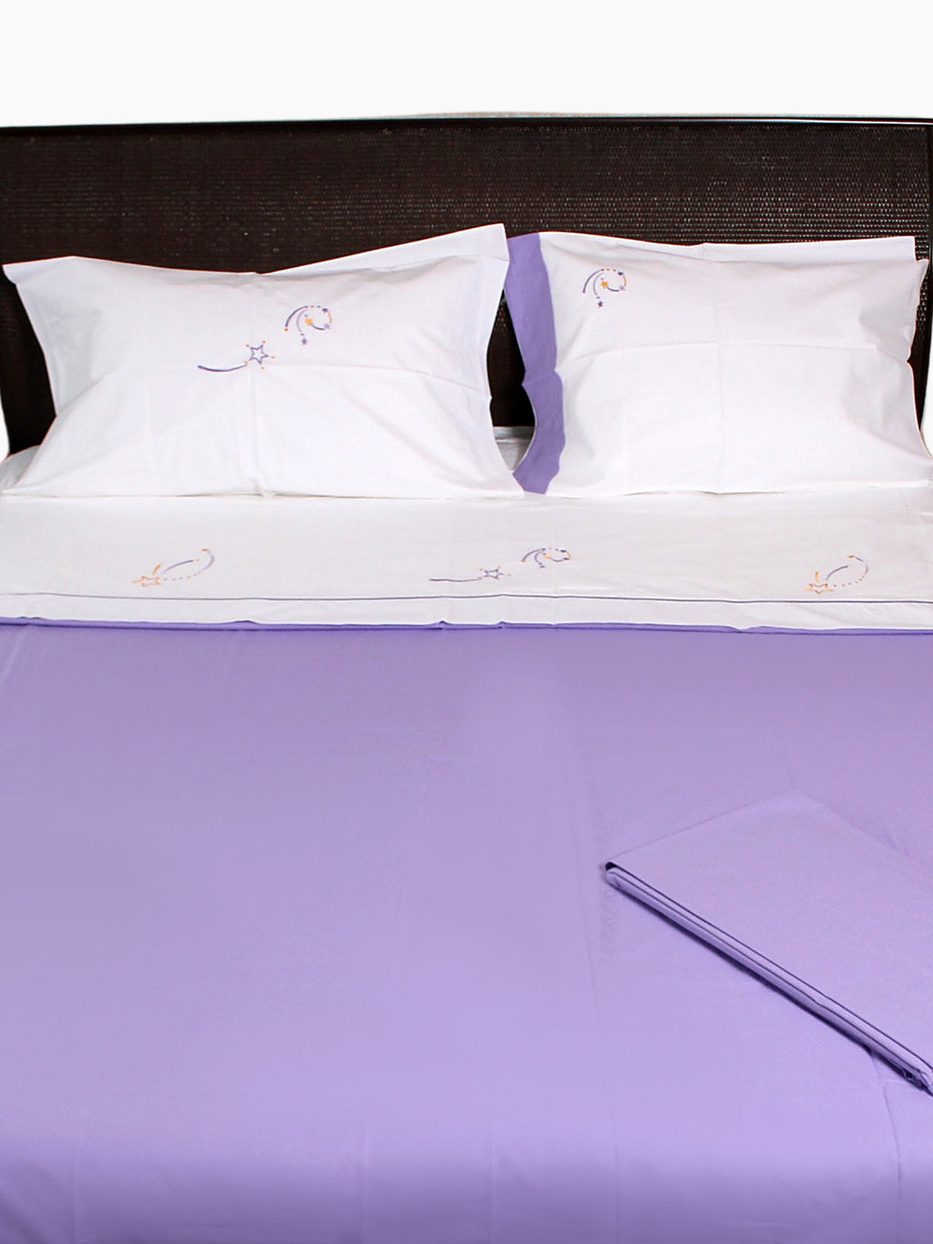 Lalin – Embroidered Cotton Linen Duvet Cover Set