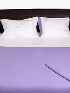 Lalin – Embroidered Cotton Linen Duvet Cover Set