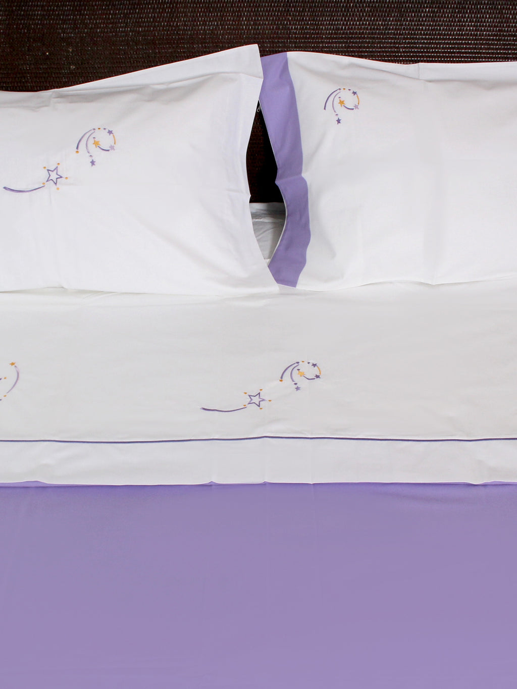 Lalin – Embroidered Cotton Linen Duvet Cover Set