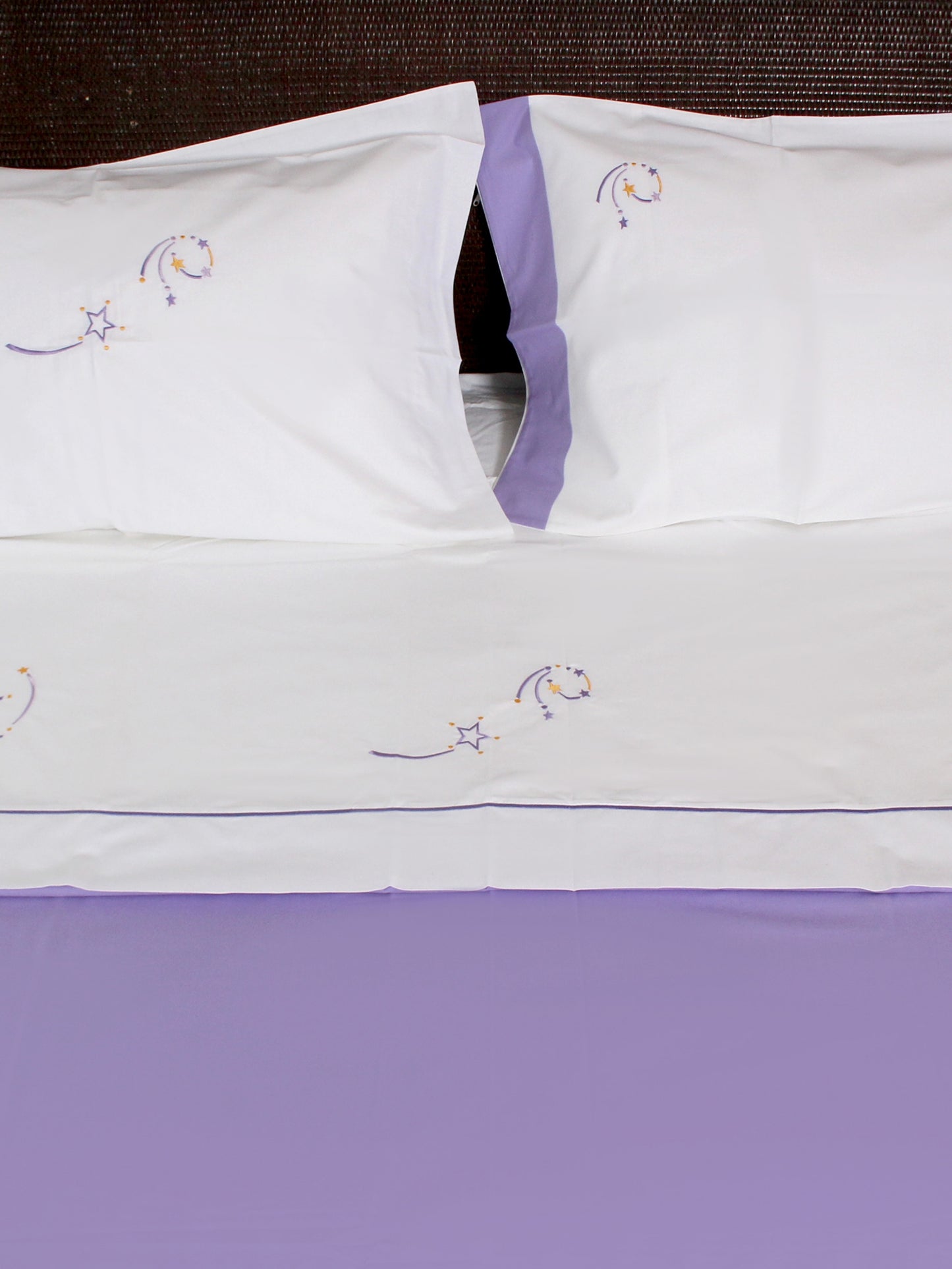 Lalin – Nakışlı Pamuklu Keten Nevresim Takımı