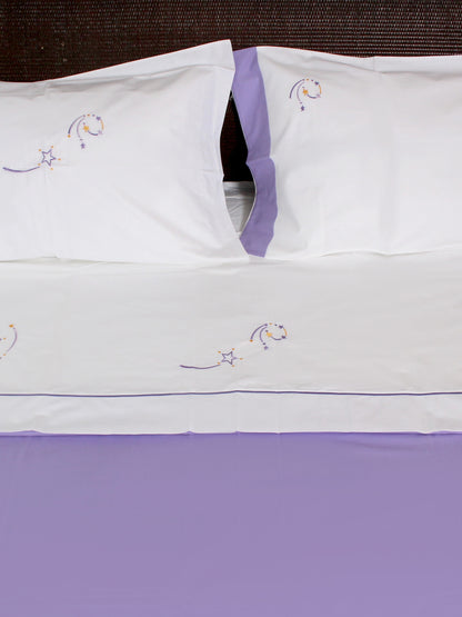 Lalin – Nakışlı Pamuklu Keten Nevresim Takımı