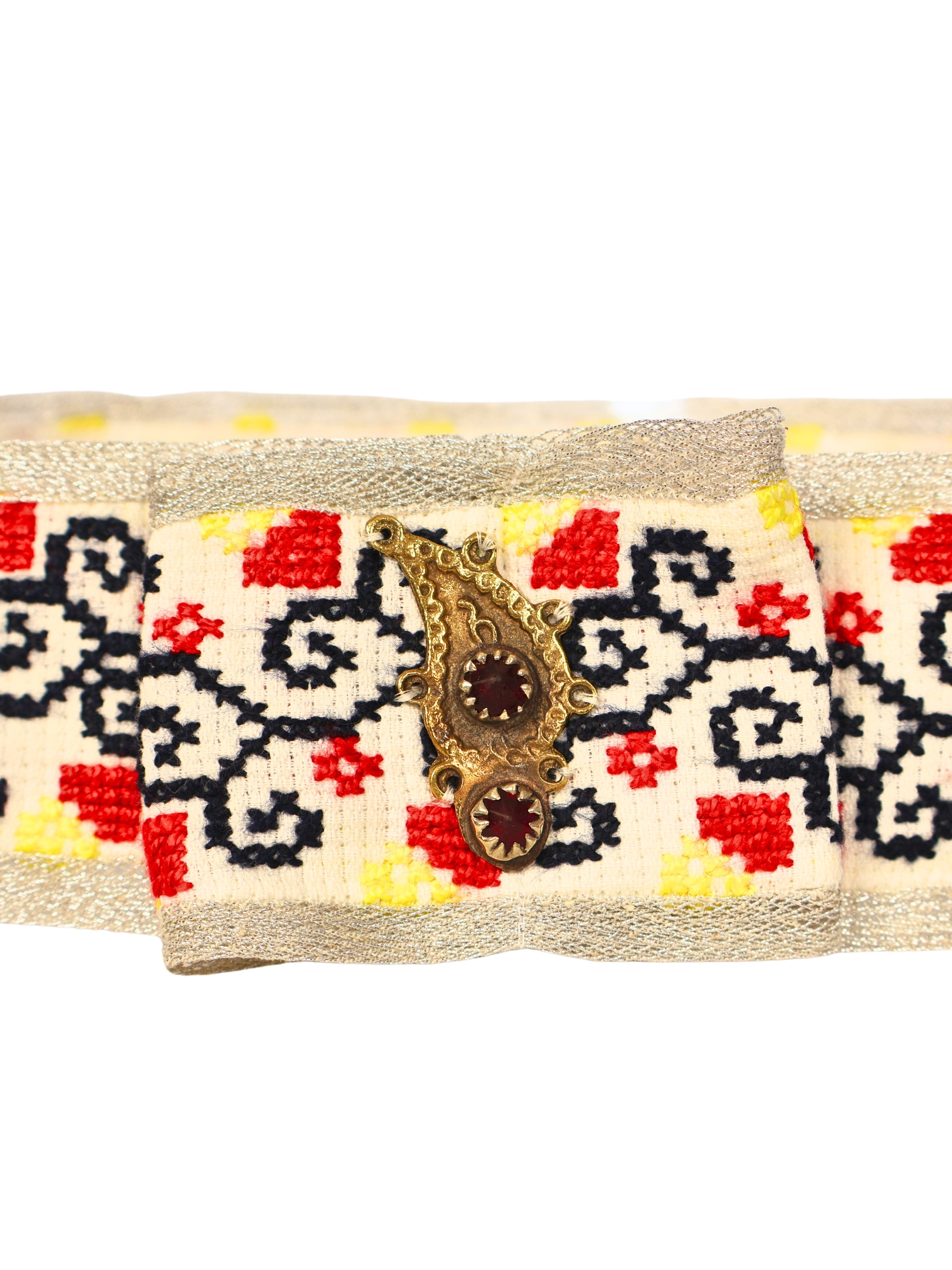 Mihriban – Rumi Motif and White Ground Belt