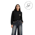 Sanat Cep – El Boyaması Cepli Kapüşonlu Sweatshirt