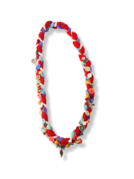 Melis – Play of Colors and Cheerful Twists Necklace