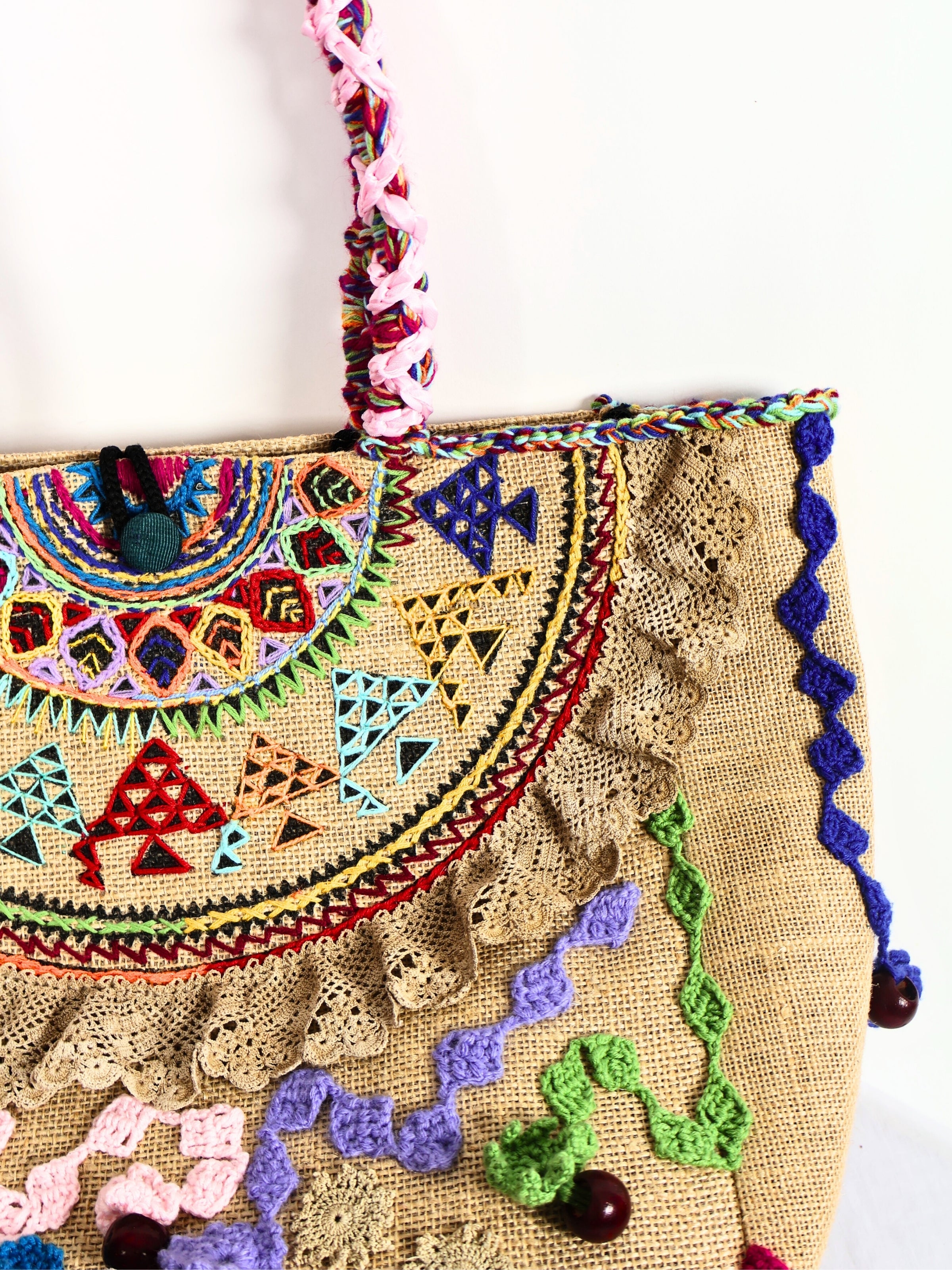 Berin – El İşlemeli Etnik Yazlık Çanta