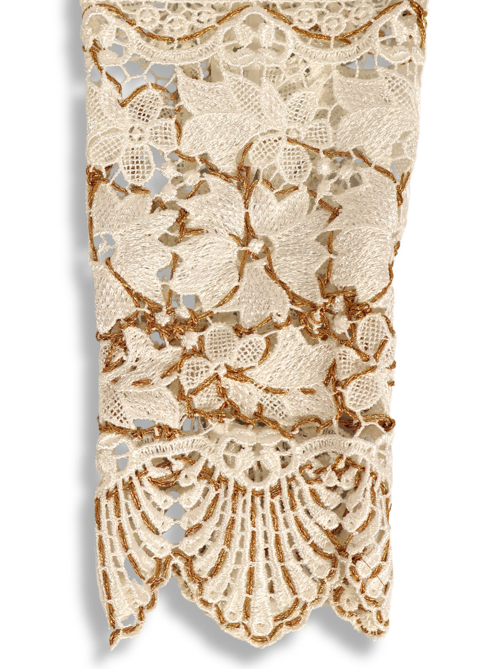 Altın İz – Güpür Dantel & Gold Sim Detaylı Bileklik