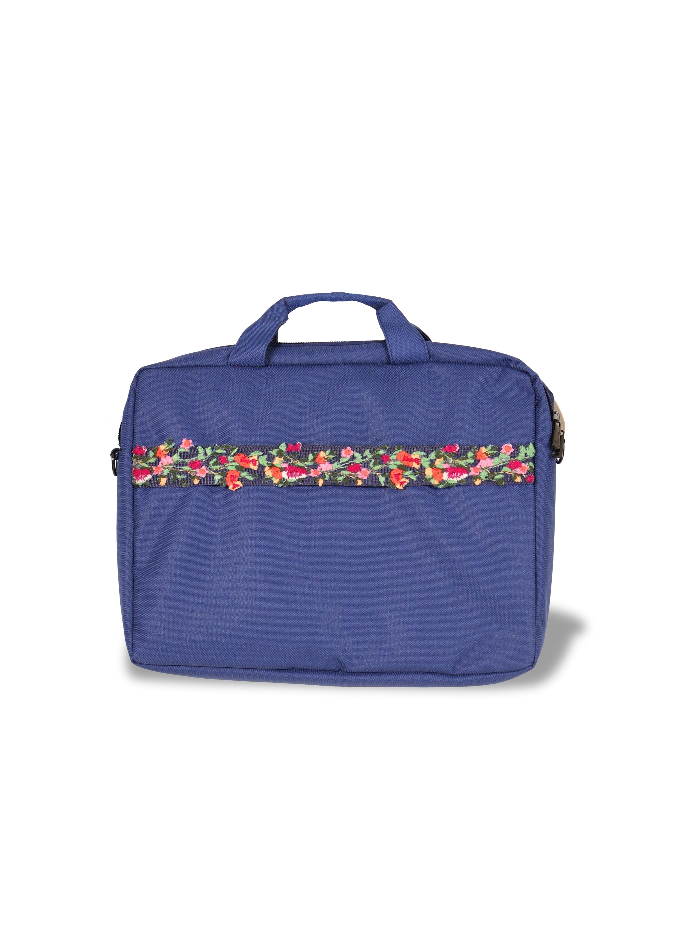 Dora – Elegant Laptop Bag with Flower Details