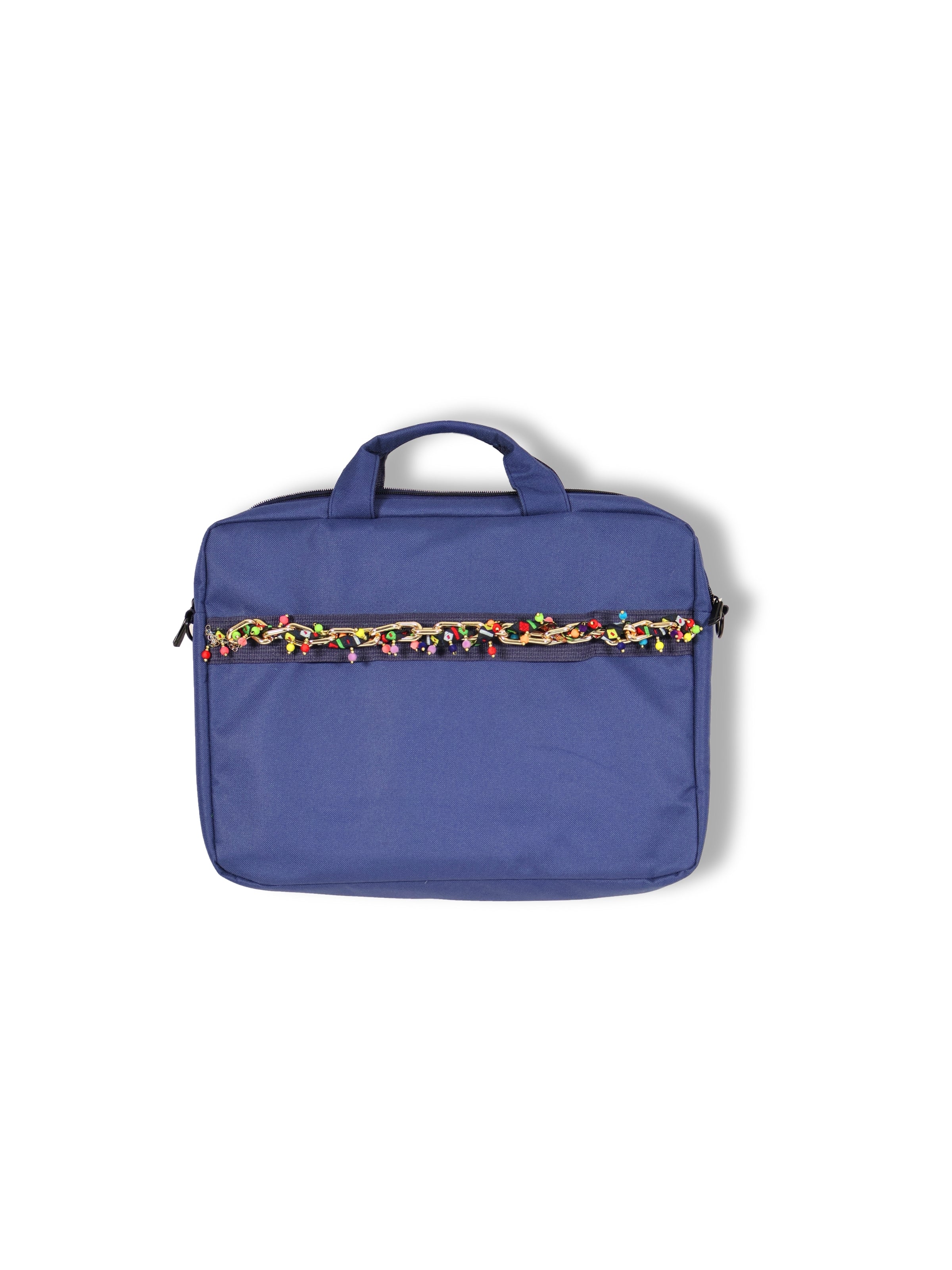 Lora – Large Beaded Laptop Bag