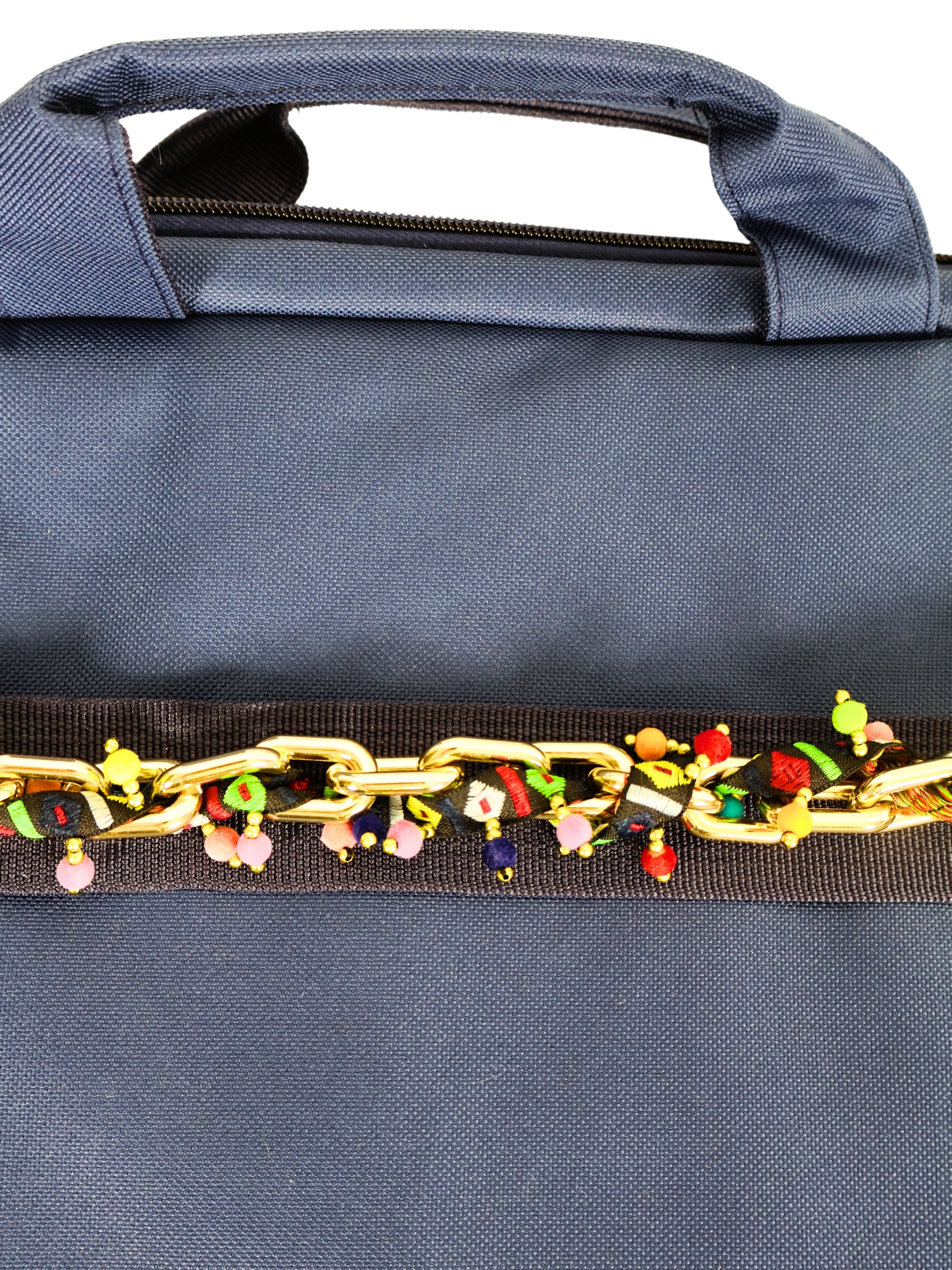 Lora – Large Beaded Laptop Bag