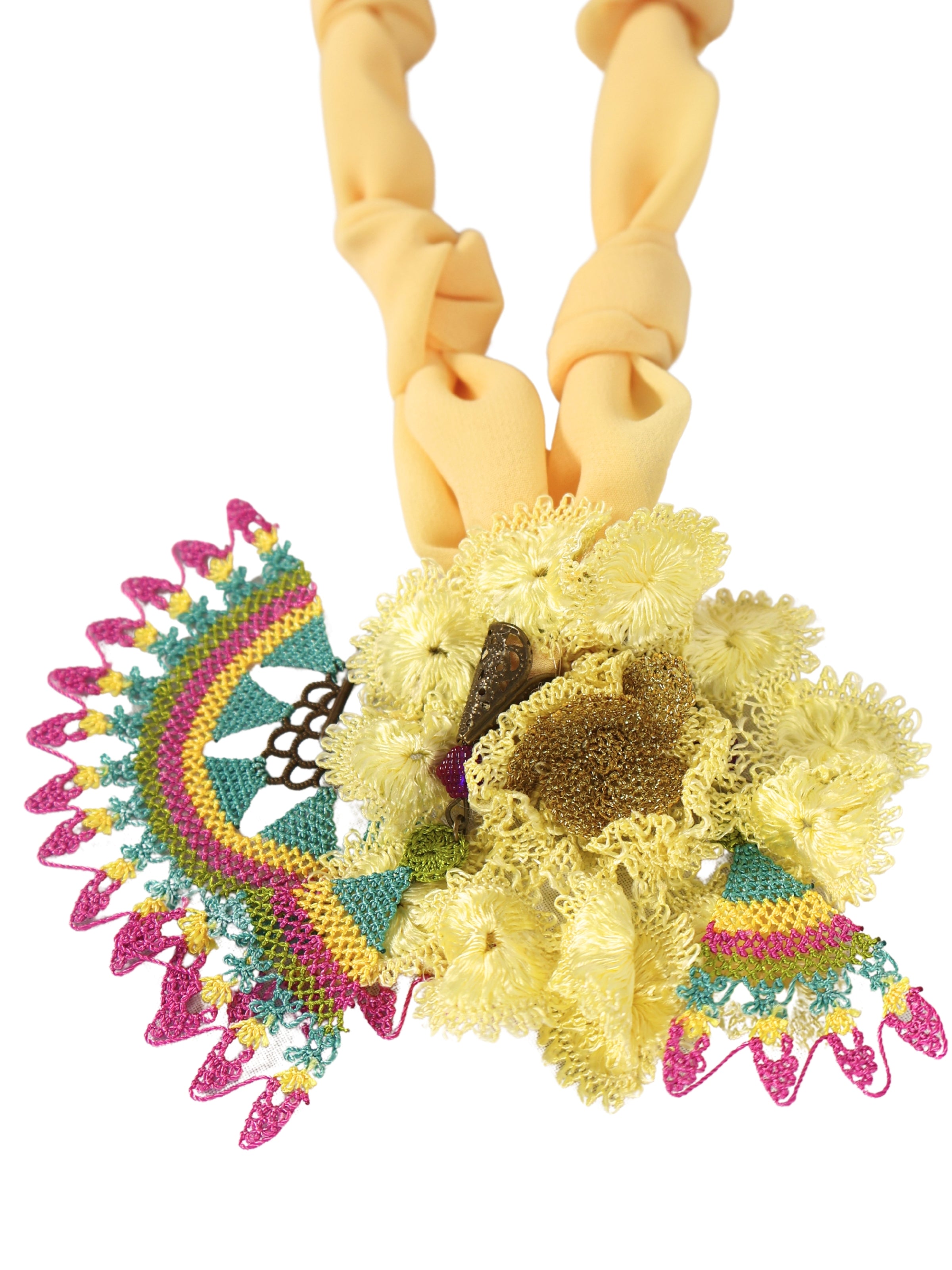 Safire – Düğümlü Kumaş ve Etnik  Kolye