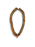 The Sparkle of Memory - 70 Years Old Gold Mortar-Crafted Colorful Crystal Stone Necklace