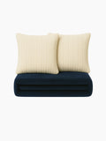 Vidal – Navy Blue Double Vintage Blanket/Bedspread