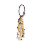 Nature Form – Rice, Leather and Multi-Material Handmade Necklace