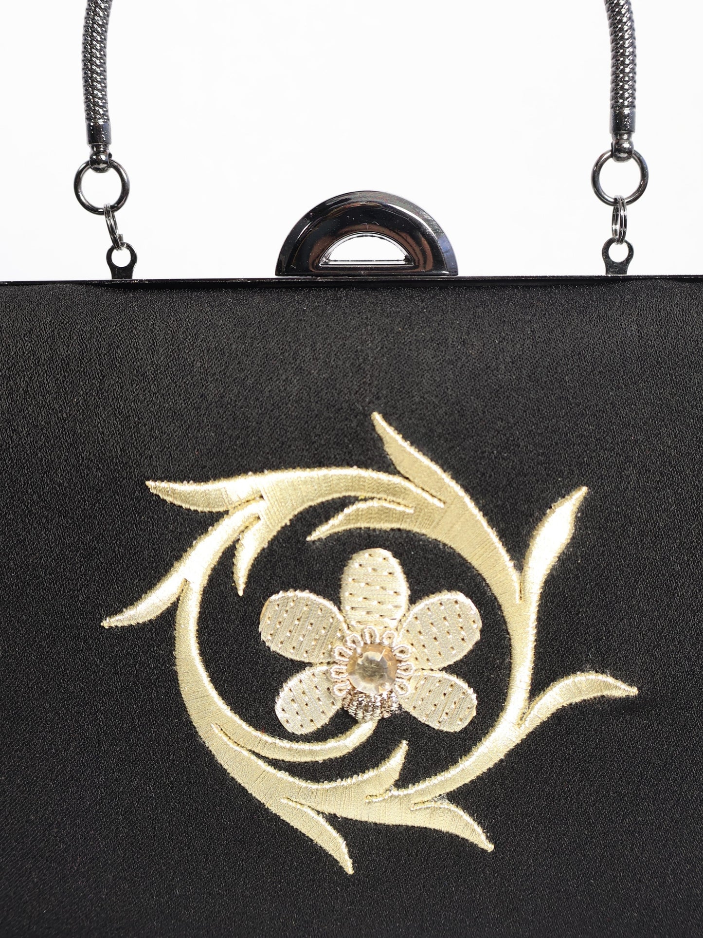 Zarif Hatıra – Gold Simli El İşçiliği El Çantası