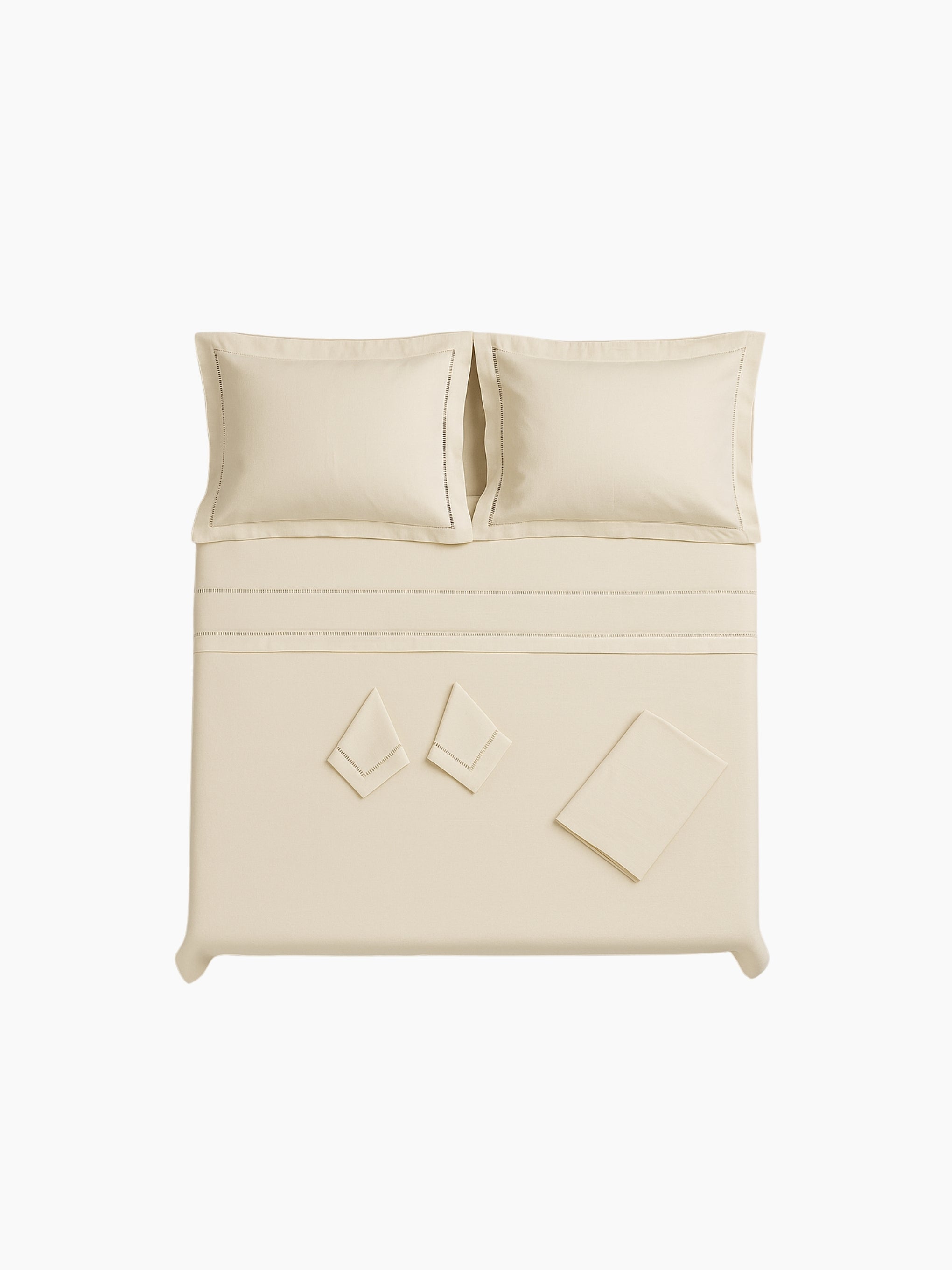 French Cotton Satin Custom Made Duvet Cover Set