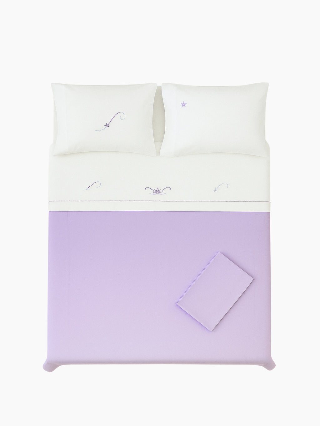 Lalin – Embroidered Cotton Linen Duvet Cover Set