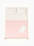 Güliz – Heart Patterned Cotton Sateen Double Duvet Cover Set