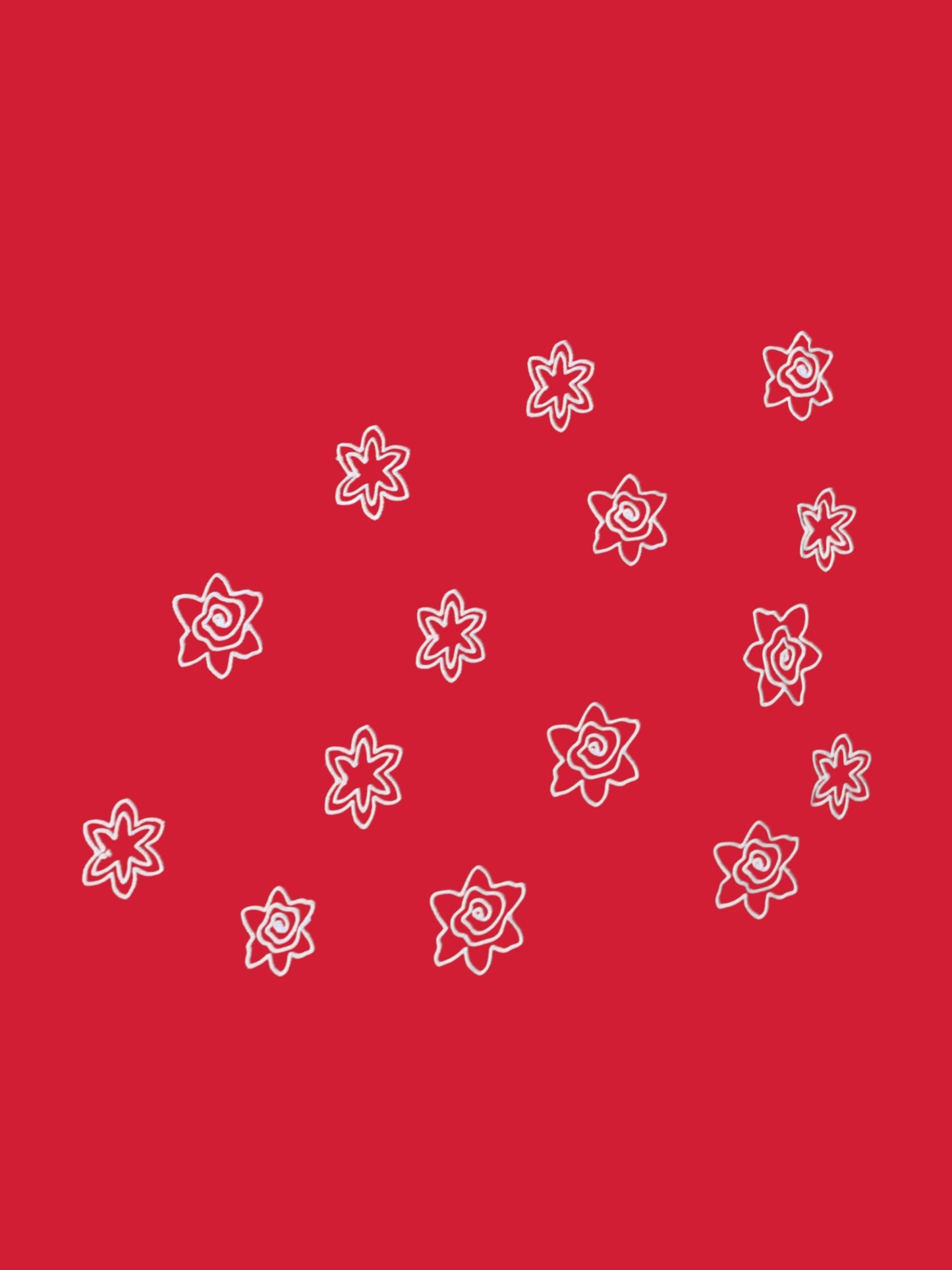 Kırmızı Yelpaze – Japon Kadın Motifli Pamuklu Saten Nevresim Takımı